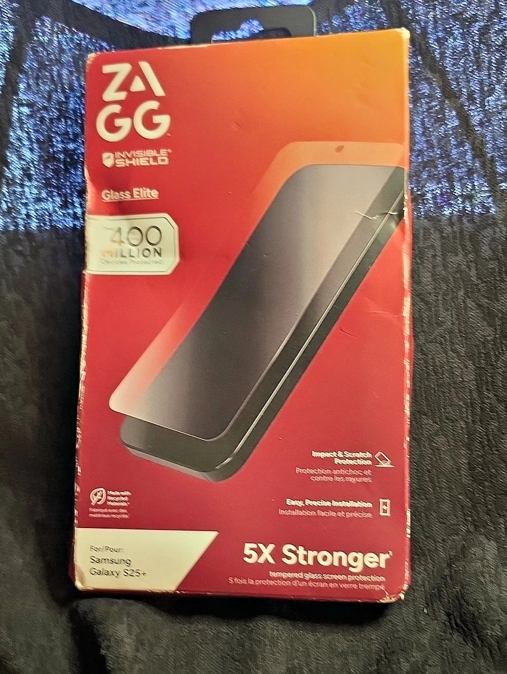 ZAGG InvisibleShield Glass Elite Screen Protector for Samsung Galaxy S25+ +